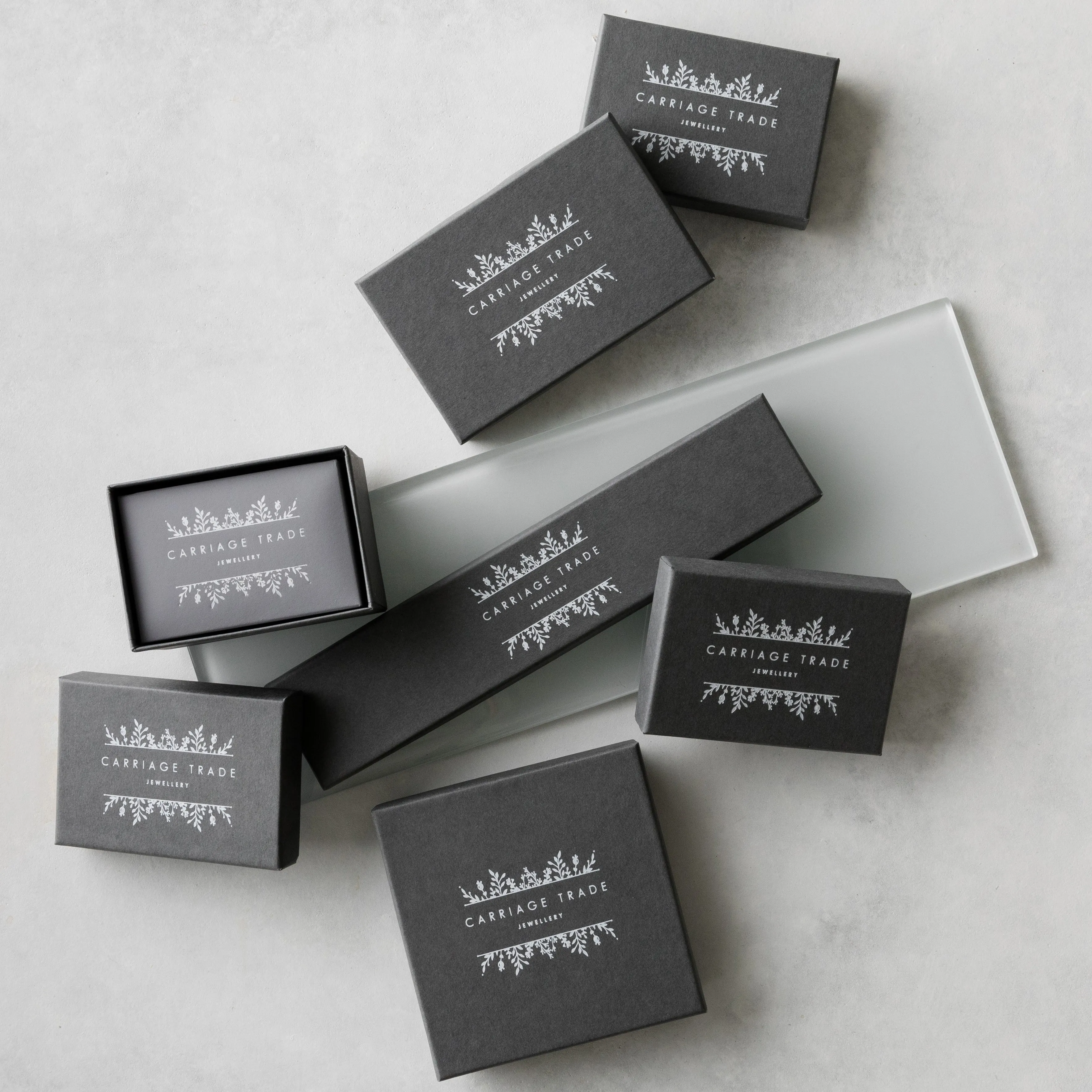 Sterling Silver Cube Stud Earrings