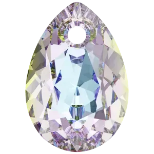 Swarovski Pendants Pear Cut (6433) Crystal Vitrail Light P