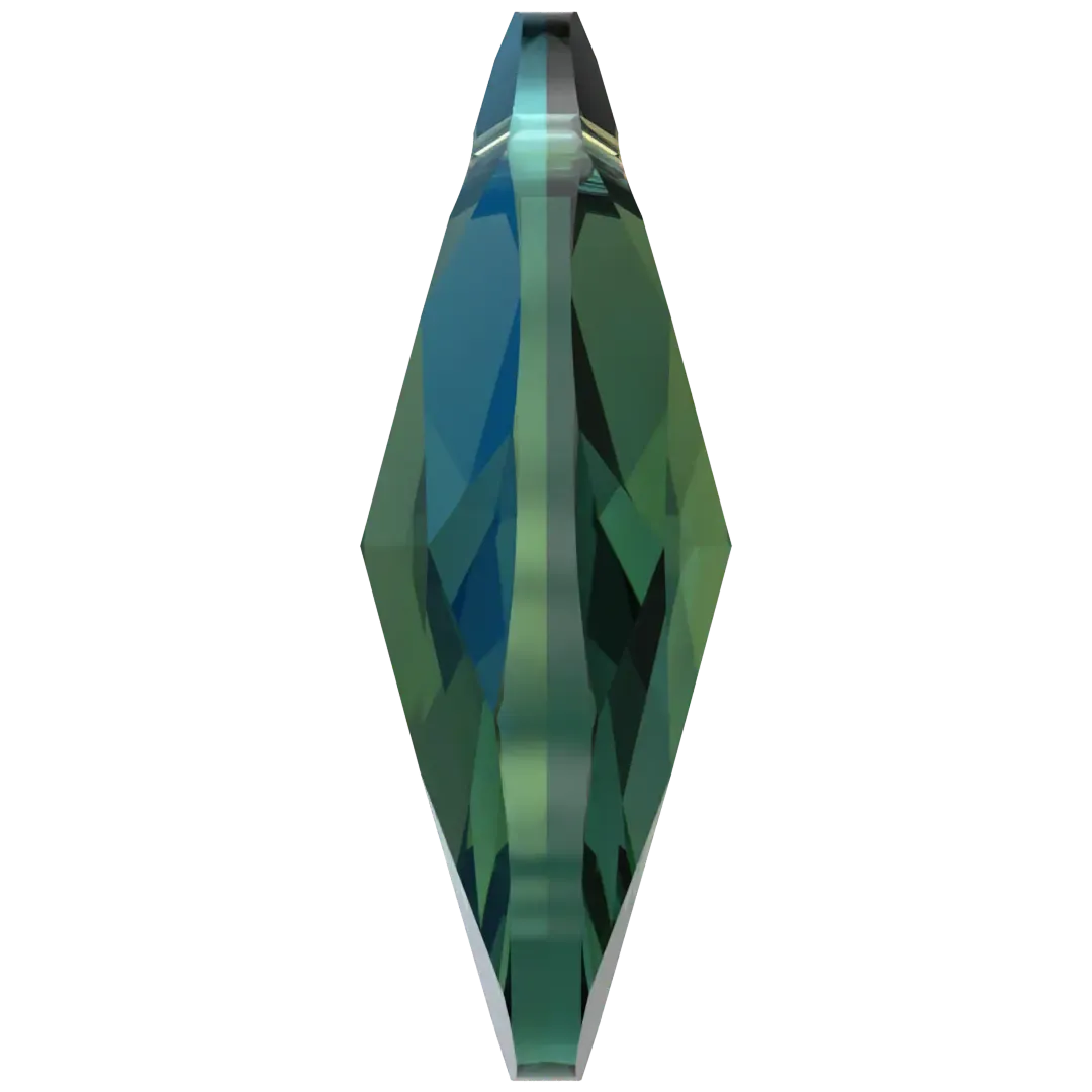 Swarovski Pendants Peardrop (6106) Emerald Shimmer