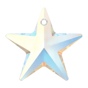 Swarovski Pendants Star (6714) Crystal AB