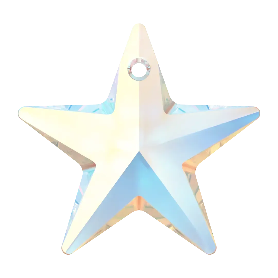 Swarovski Pendants Star (6714) Crystal AB