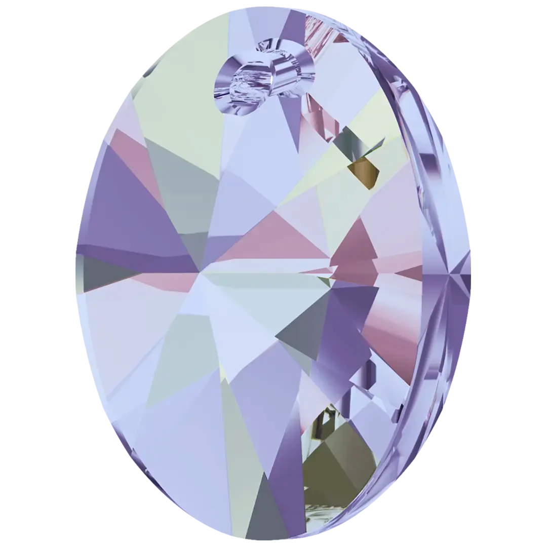 Swarovski Pendants Xilion Oval (6028) Crystal Vitrail Light P