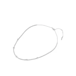 SWEETHEARTS NECKLACES - SILVER/CLEAR MULTI
