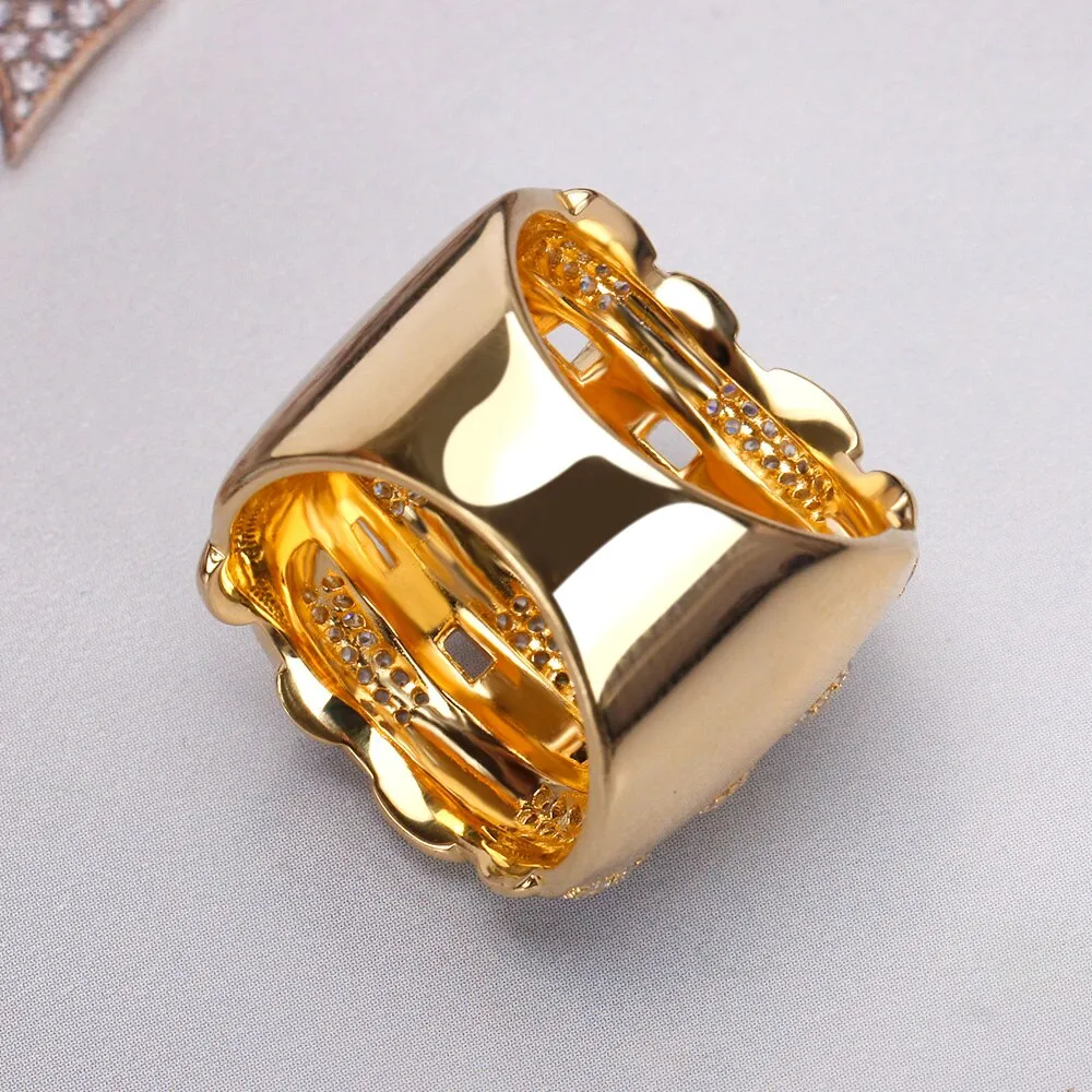 TEEK - Frosted Woven Womens Ring