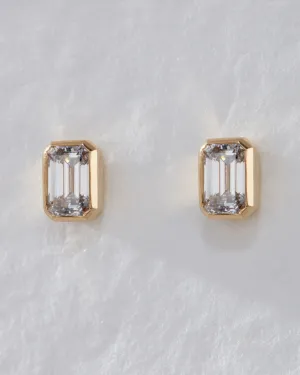 The Bella Bezel Studs