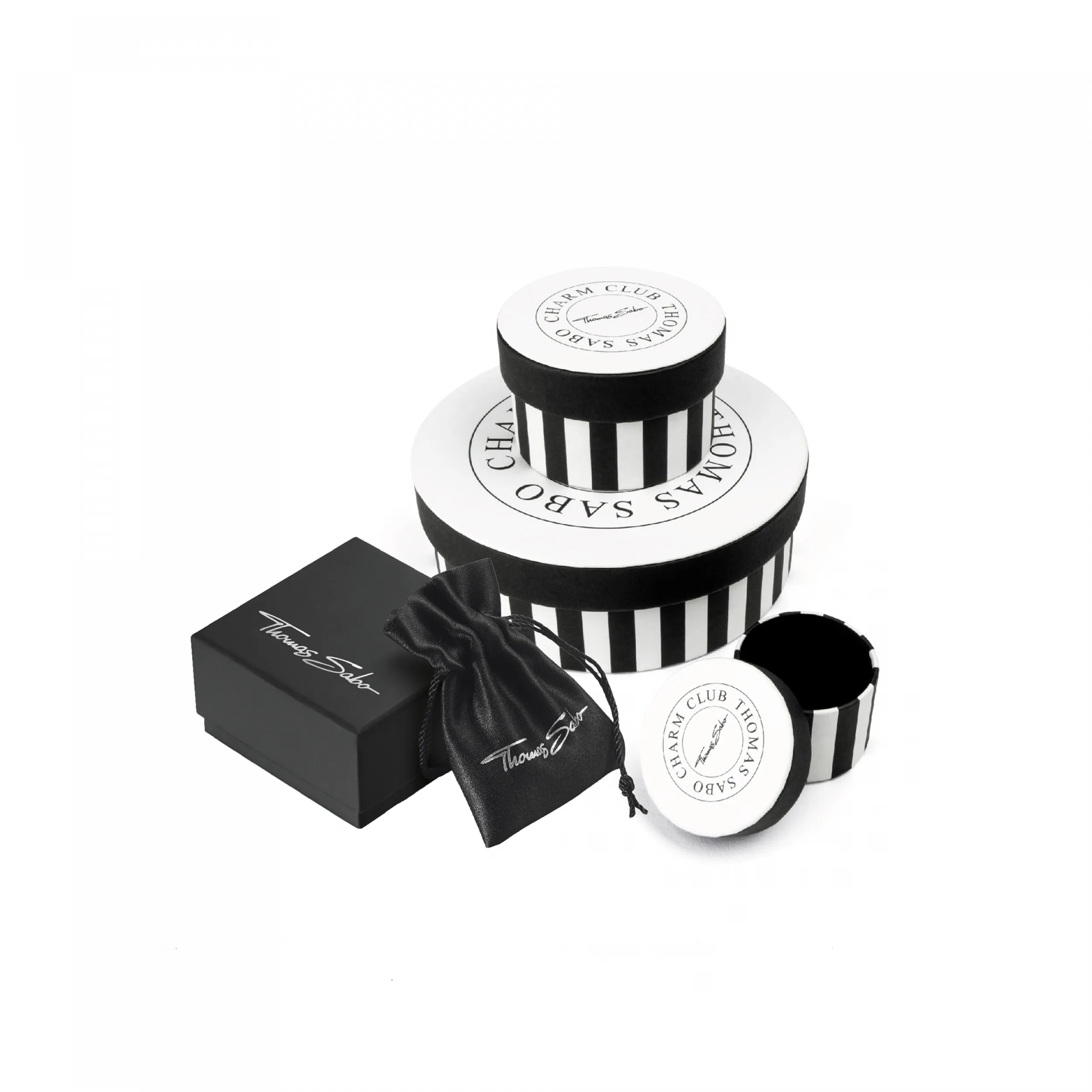 Thomas Sabo Silver Charm Bracelet with White Charmista Coin