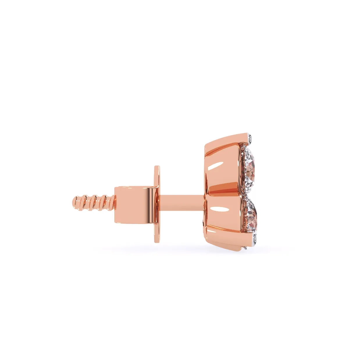 Trio Diamond Set Minimalist Studs For Girls