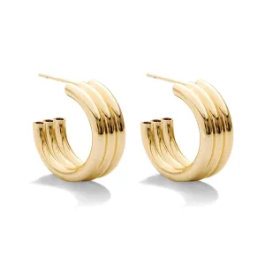 Triple Hollow Tube Hoops
