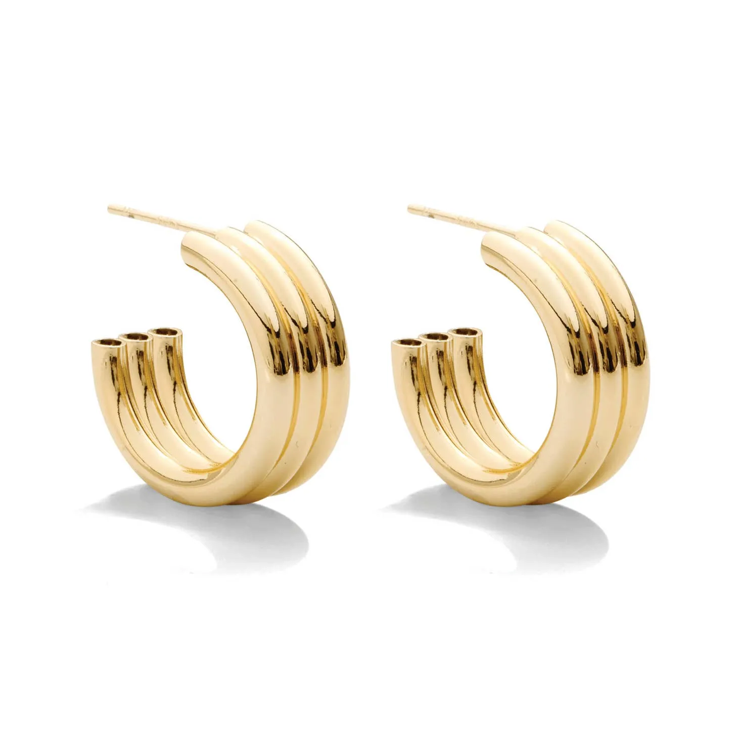 Triple Hollow Tube Hoops