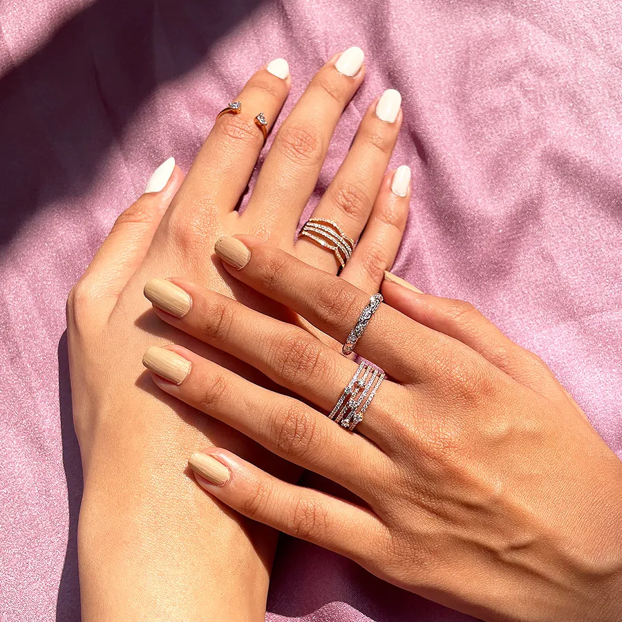 Ultra Bold Micro Diamond Band