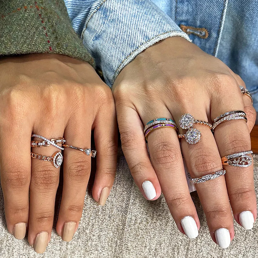 Ultra Bold Micro Diamond Band