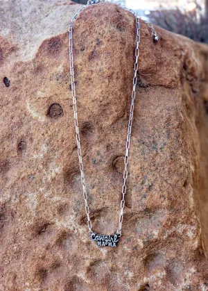 Western Theme Cowgirl Mama Necklace