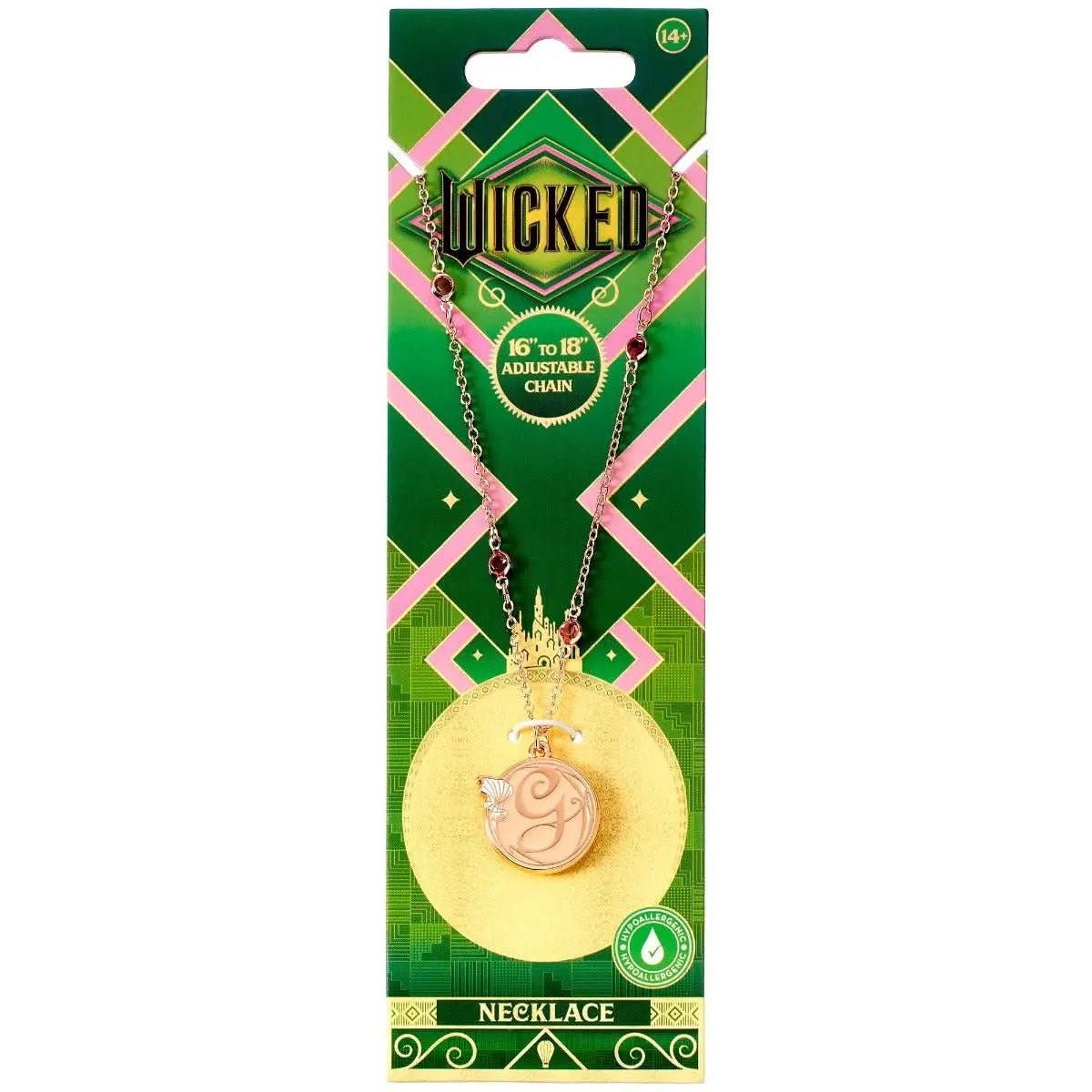 Wicked Glinda Logo Necklace WKN00002