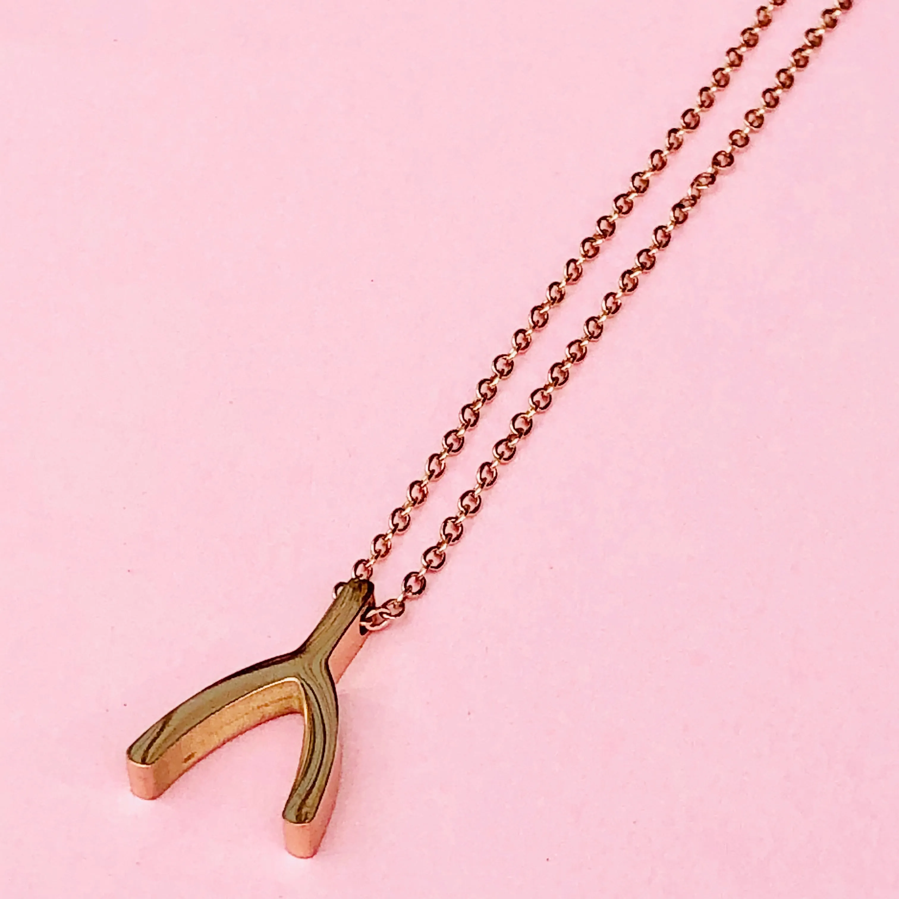 Wishbone Necklace