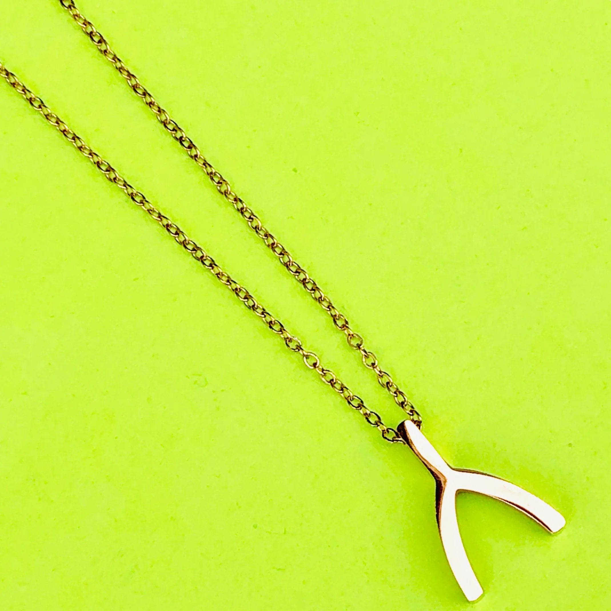 Wishbone Necklace