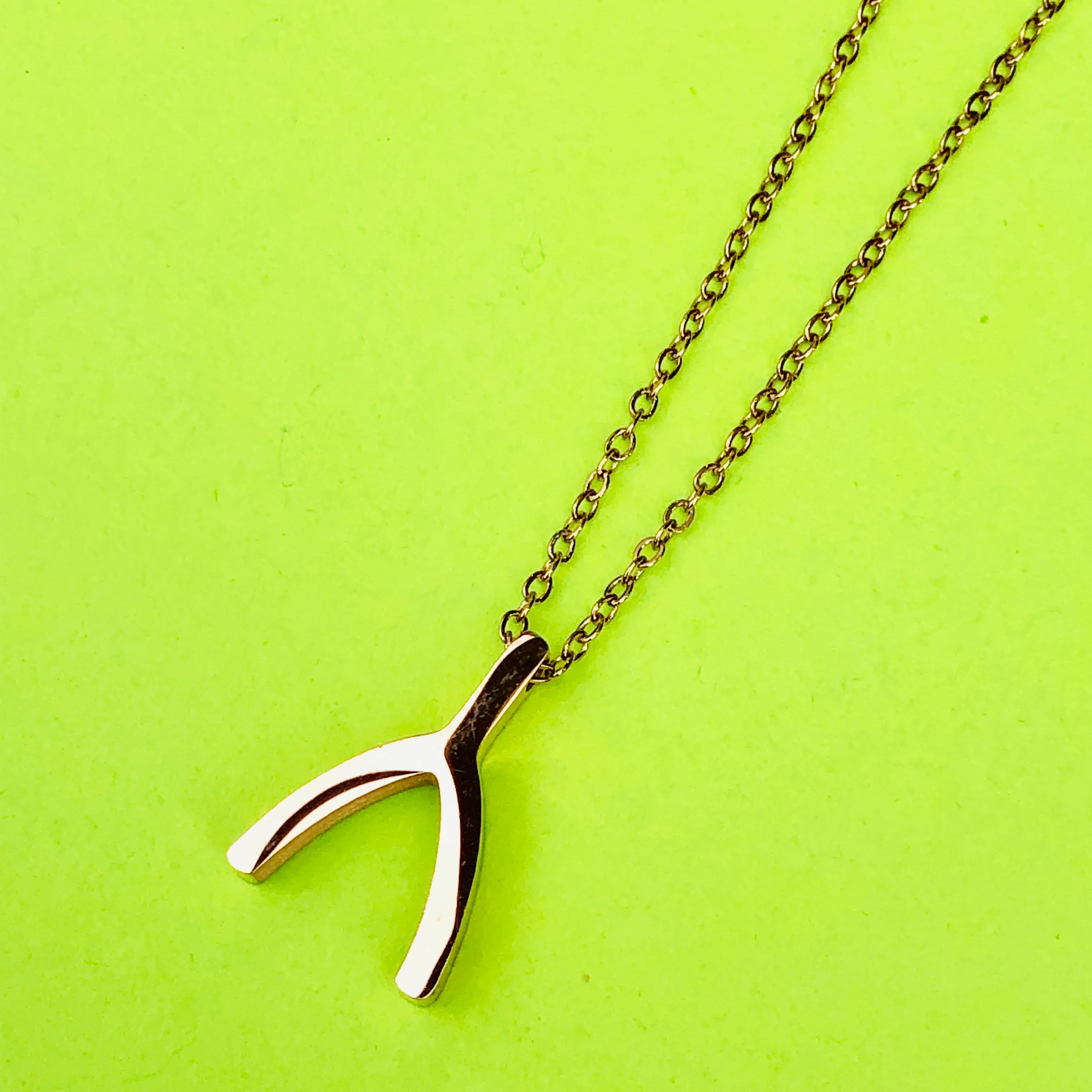 Wishbone Necklace