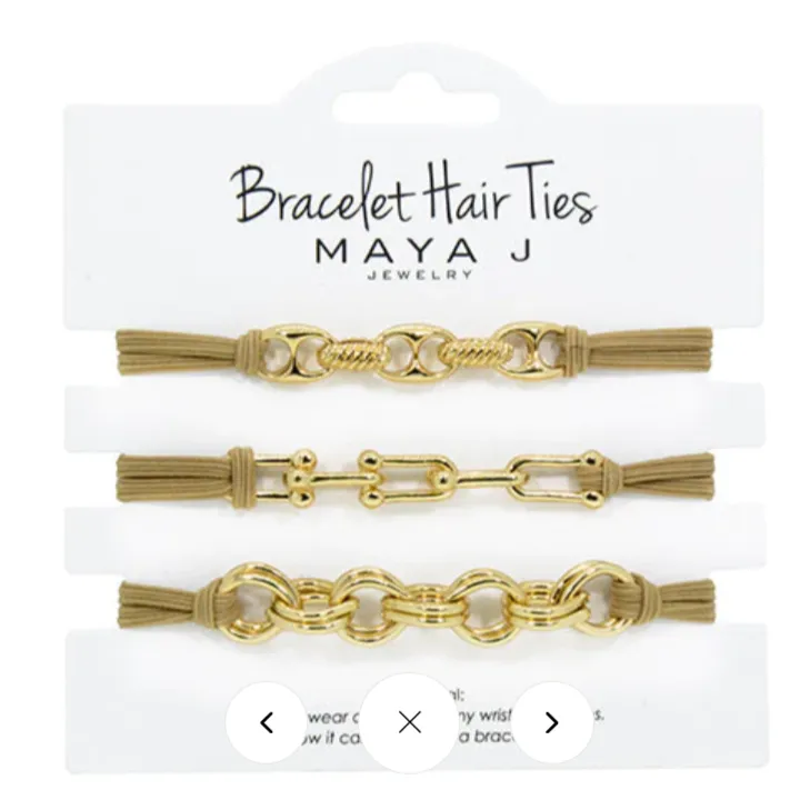 Womens Hair Tie Bracelets