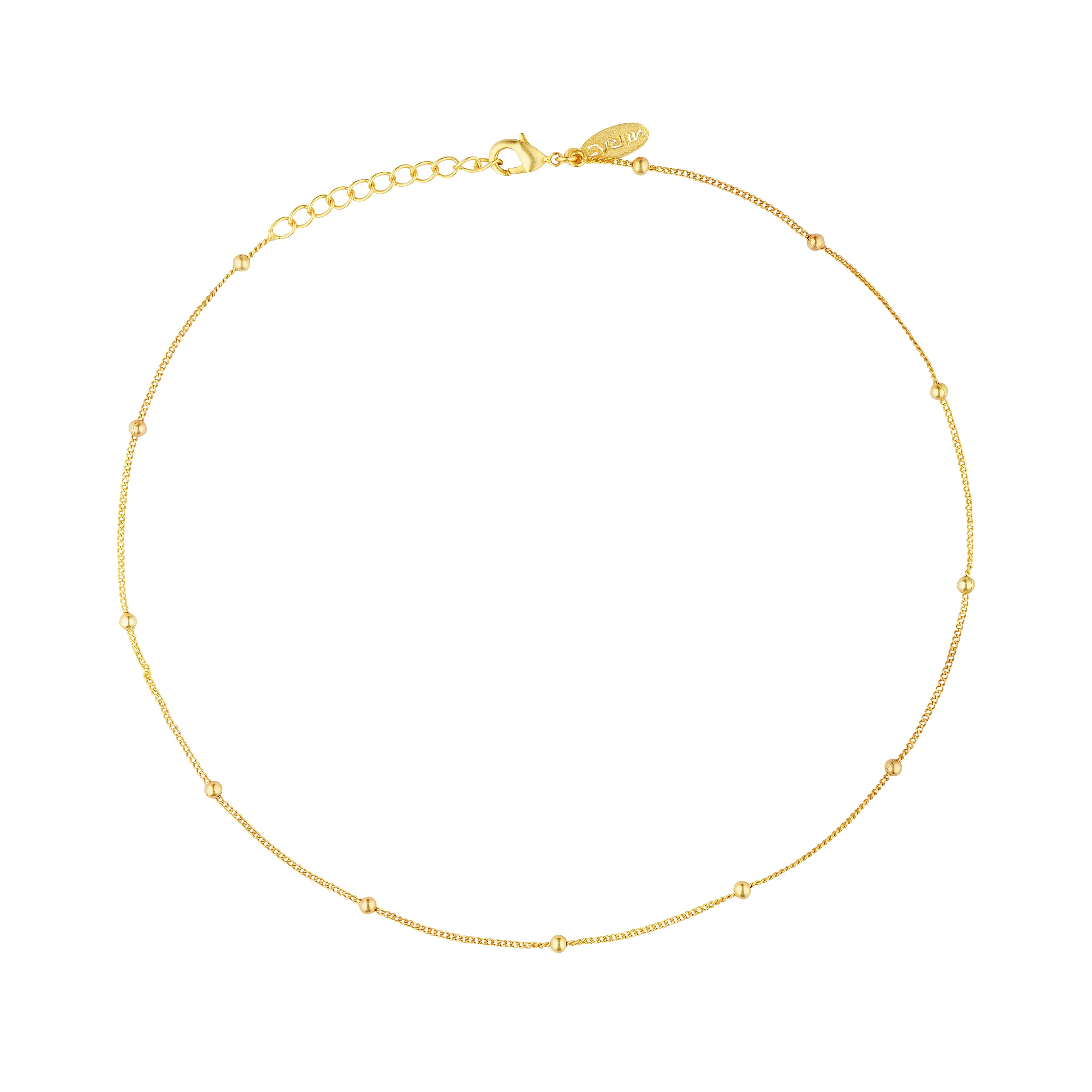 Working Girl's Daily Goto Stylish Layers Necklace Look (Set of 2 Necklaces)
