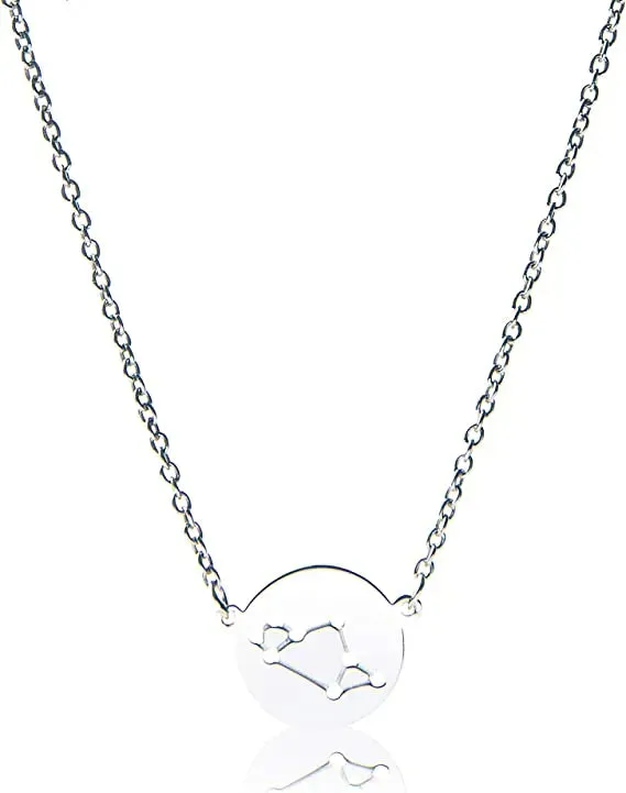 Zodiac Constellation Coin Necklace